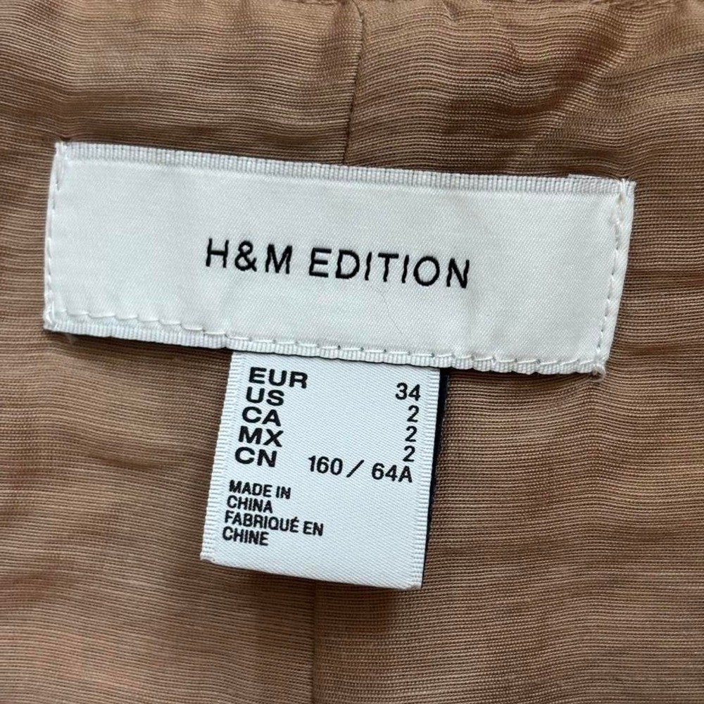 H&M Edition Sheer Embellished Skirt SZ 2 - Picture 5 of 8